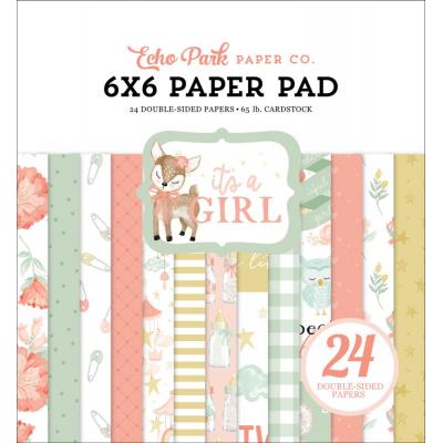 Echo Park It's A Girl Designpapier - Paper Pad